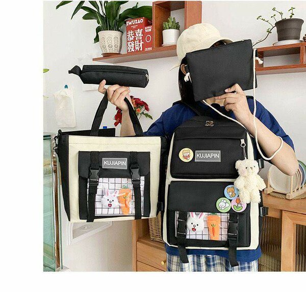 Ensemble de sacs scolaires mignons