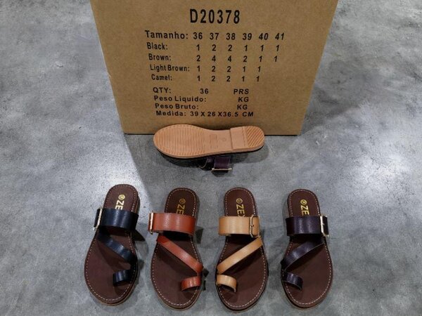 Sandales élégantes en cuir femme