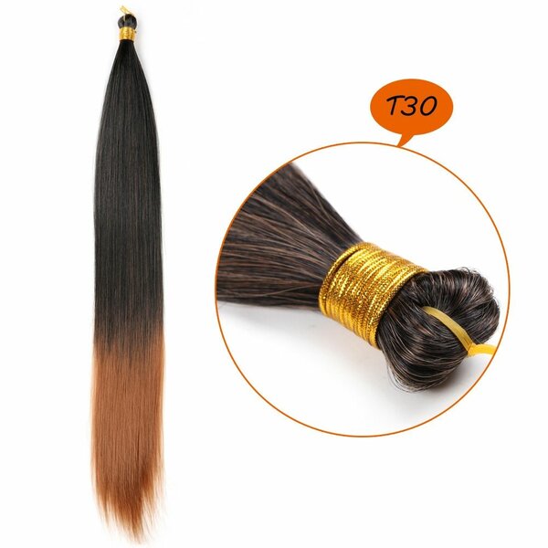 Silky bone straight hair