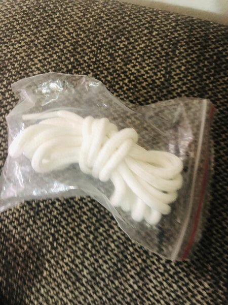 Lacets blancs en polyester durables