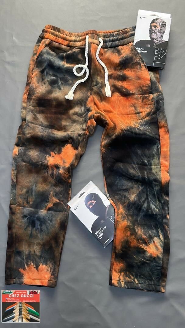 Pantalons de jogging tie-dye tendance