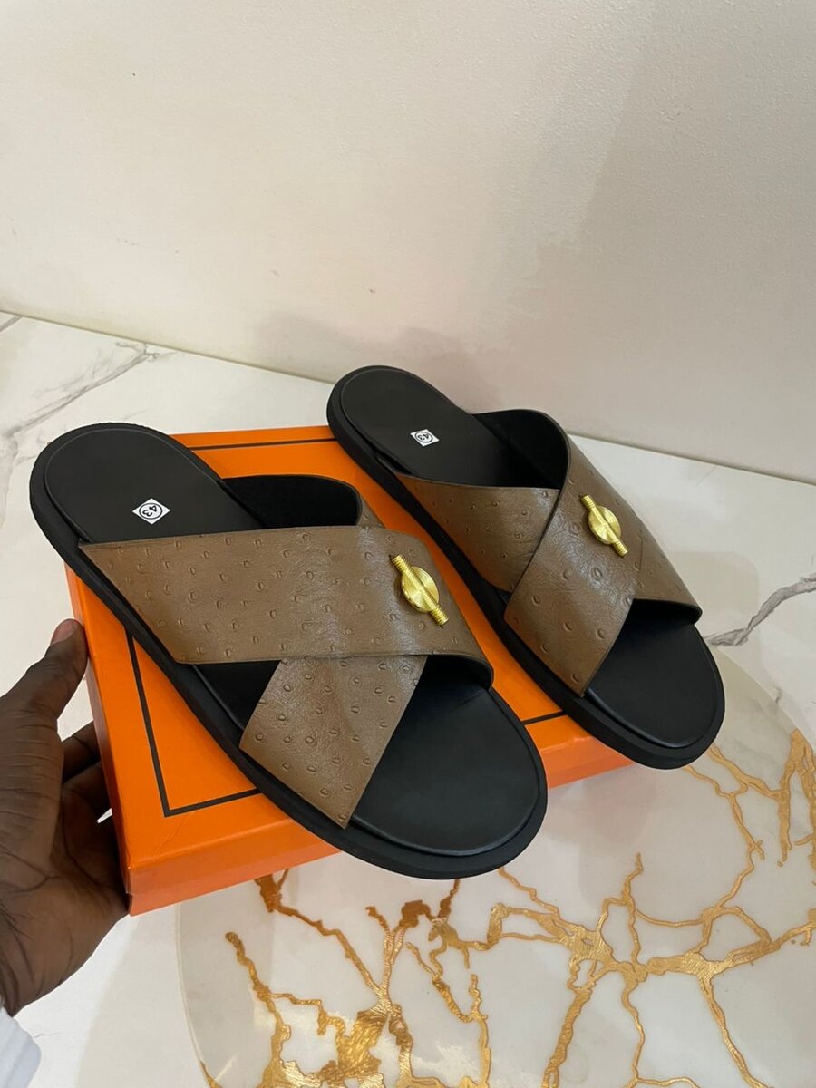 Sandales cuir homme élégantes