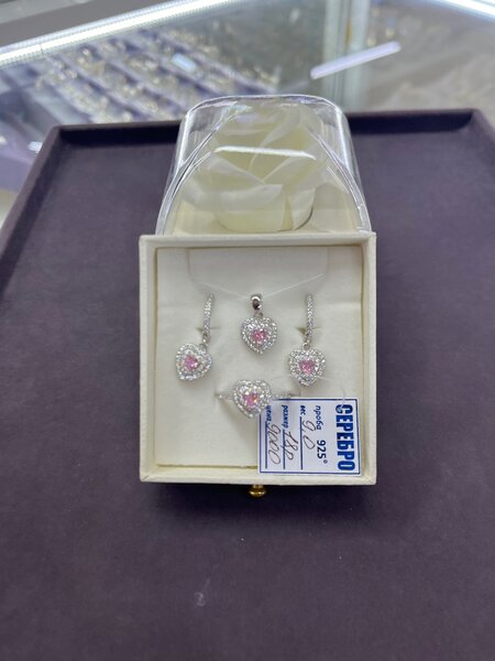 Серебренный комплект 925*