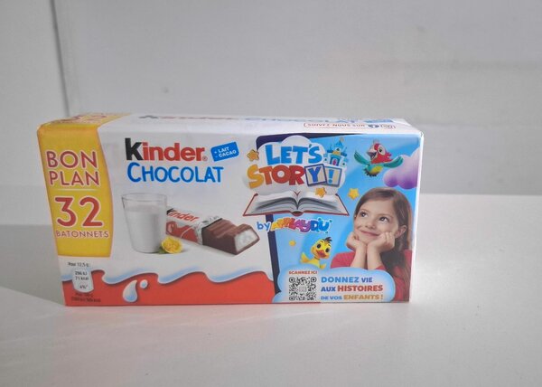 Kinder Chocolat - 32 Bâtonnets