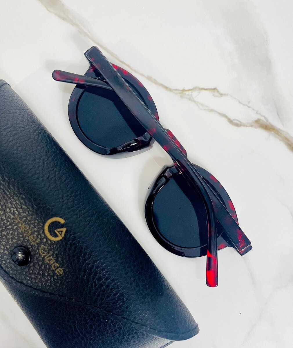 Lunettes de soleil léopard