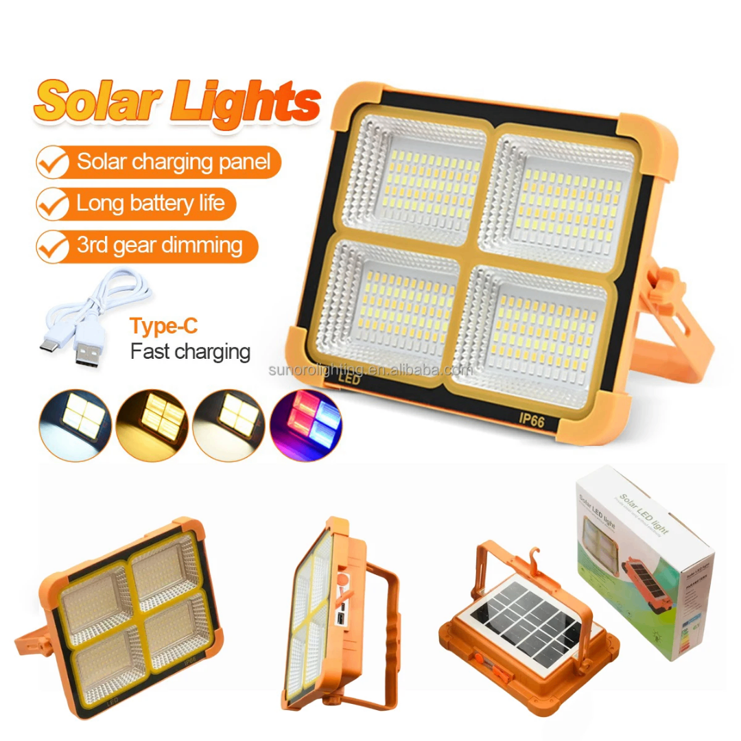 Lampe LED Solaire Extérieure