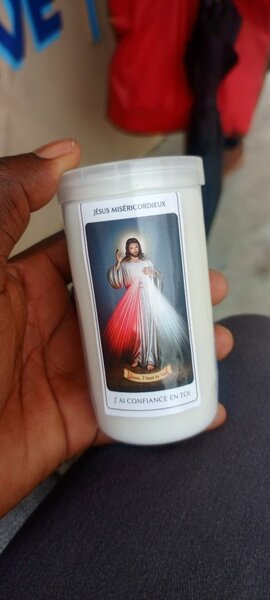 Bougie Jésus Miséricordieux