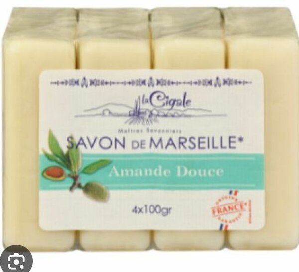 La cigale amande douce 4×100g