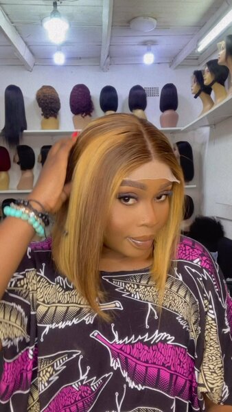 Beautiful and elegant women's wigs