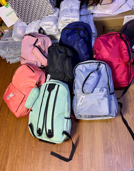 Sac à dos multicolore tendance