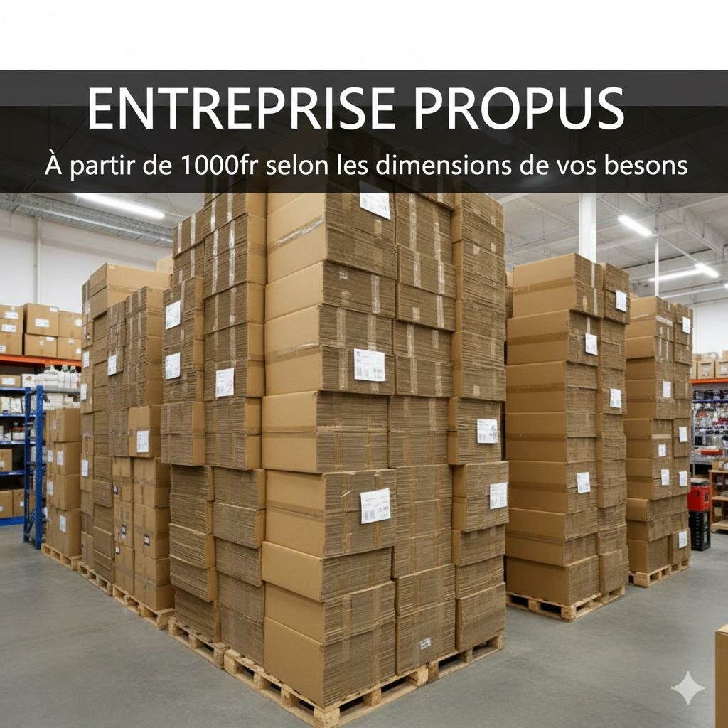 Cartons d'emballage résistants