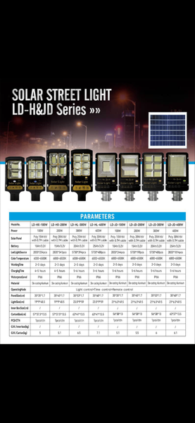 Solar street lights outdoor remote control automatic sensor