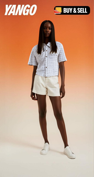 Chemise à manches courtes imprimée