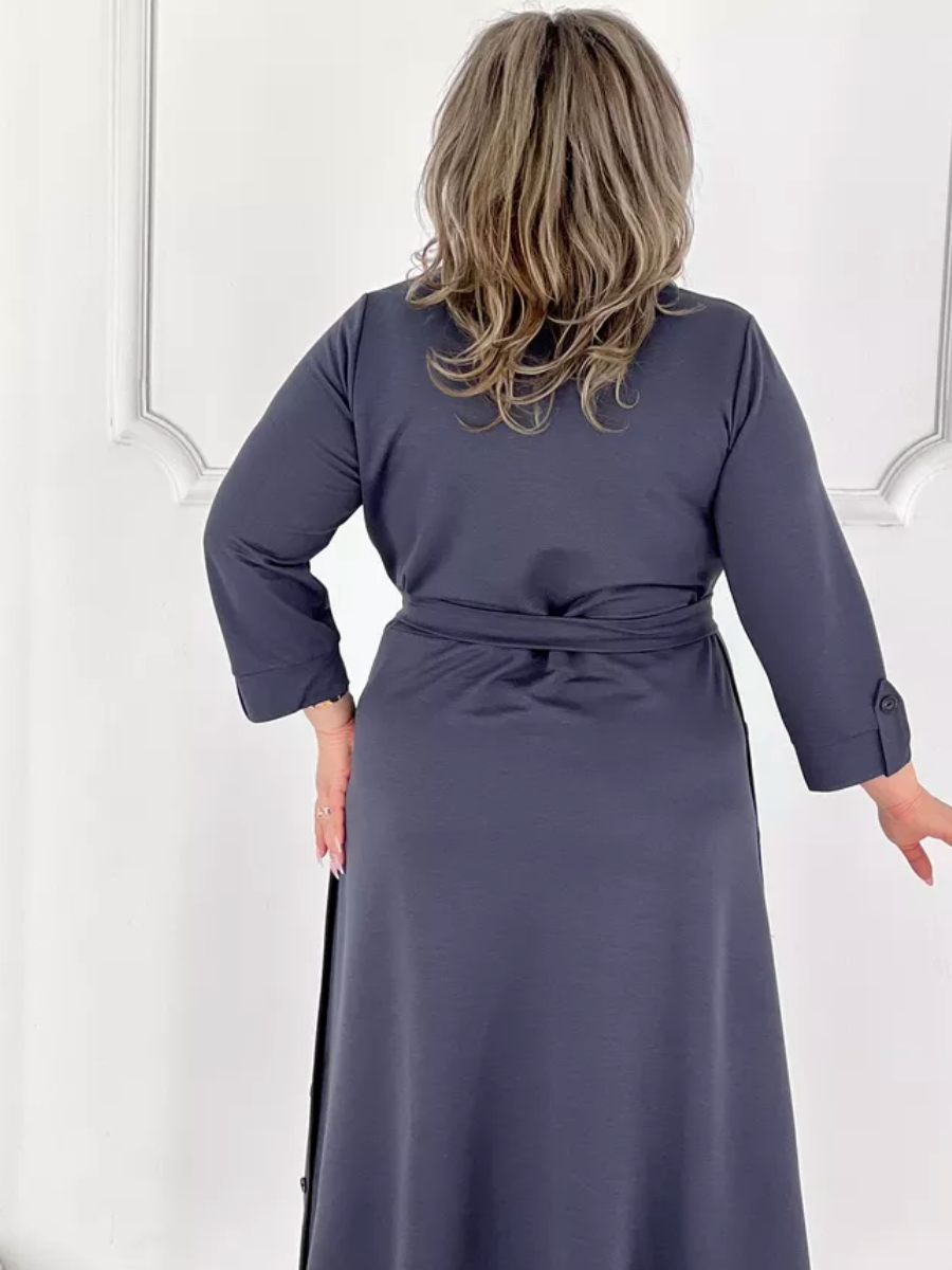 Платье осеннее из трикотажа