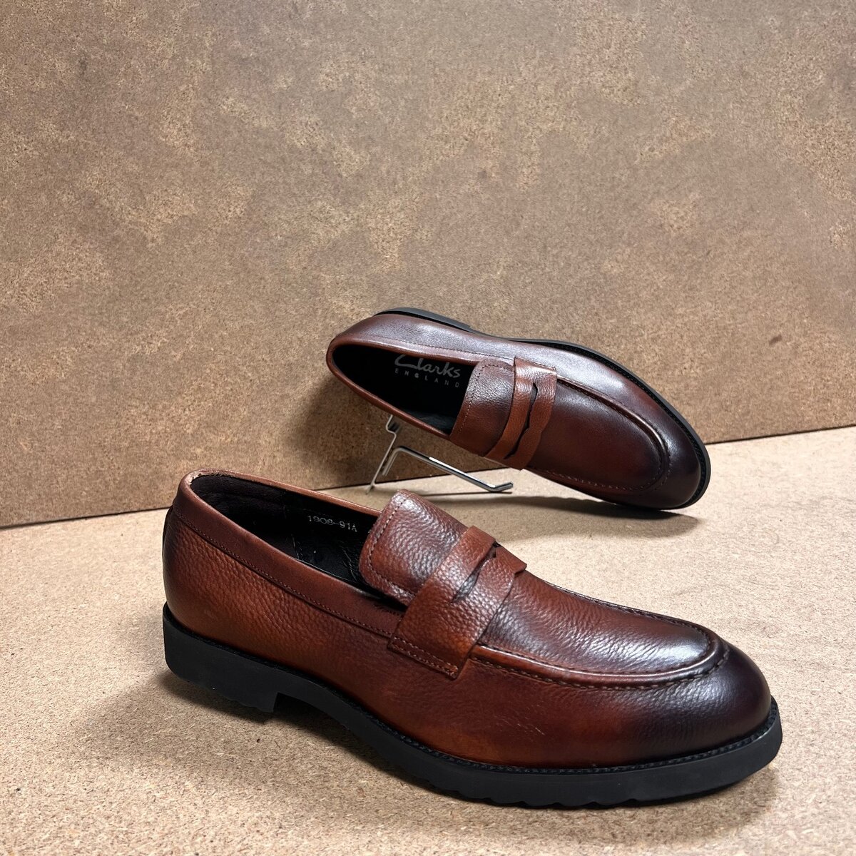 Clarks and Berluti smart shoes