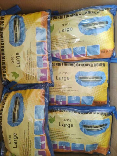 Air conditioner servicing bag