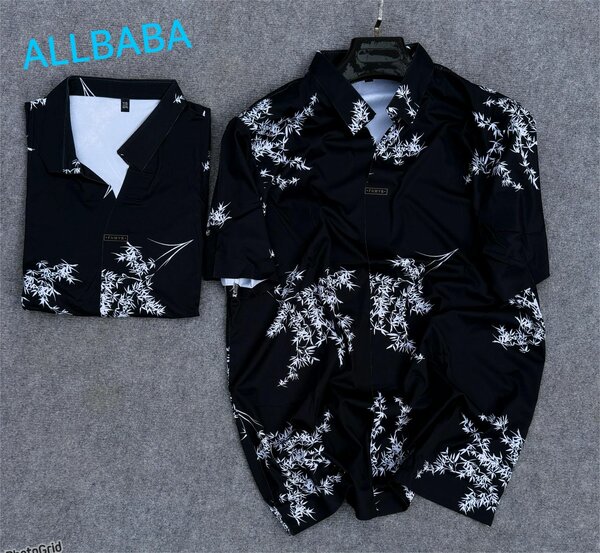 Chemisette à motifs floraux