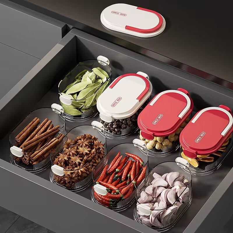 Lot de boîtes de rangement