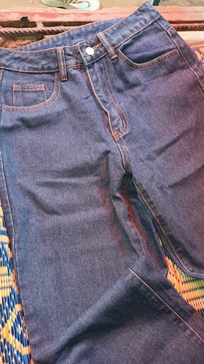 Pantalon en jean classique