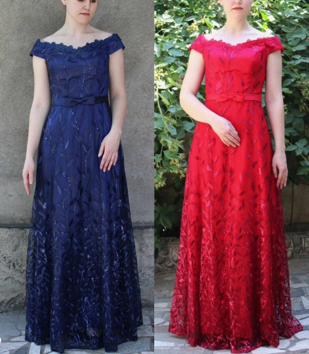 Вечерние платья в пол