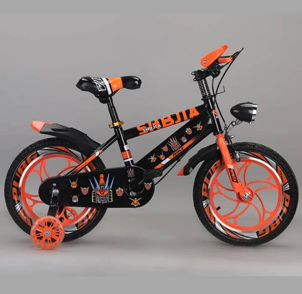 Vélo Enfant Noir et Orange