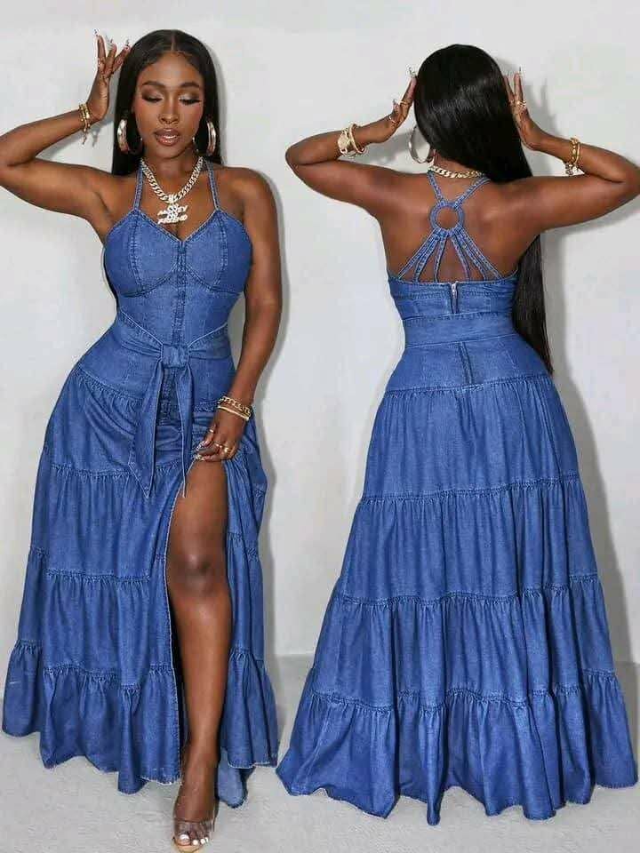 Robe en jean élégante