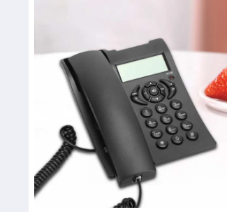 Loudspeaker CLIHigh Quality Landline PTCL Telephone Set Home Telephone Black ABS Hotel Business Guest Room Caller Identification caller identification FSK and DTMF Loudspeaker Telephone Set Home Wired Landline Phone Business Office Corded Desk Phone High