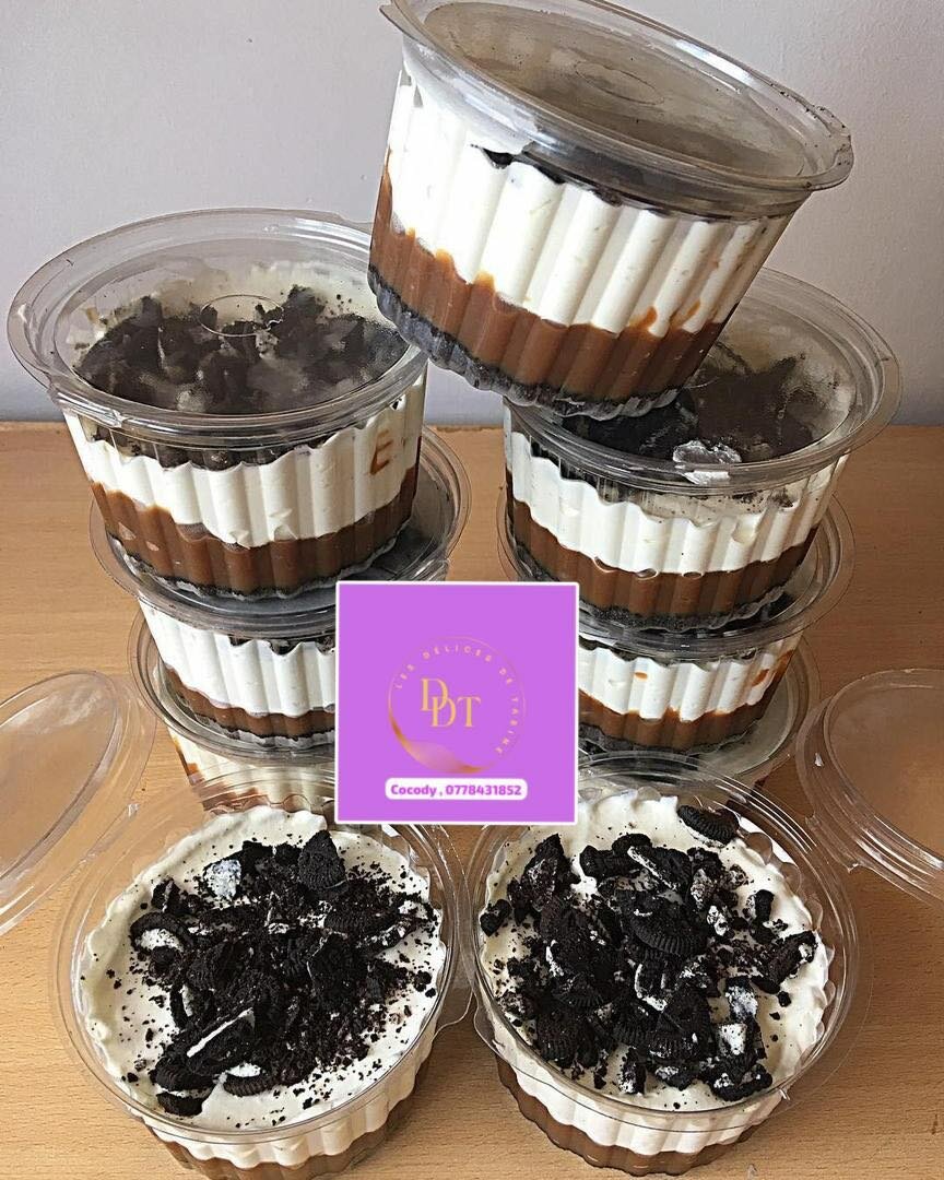 Desserts crémeux gourmands