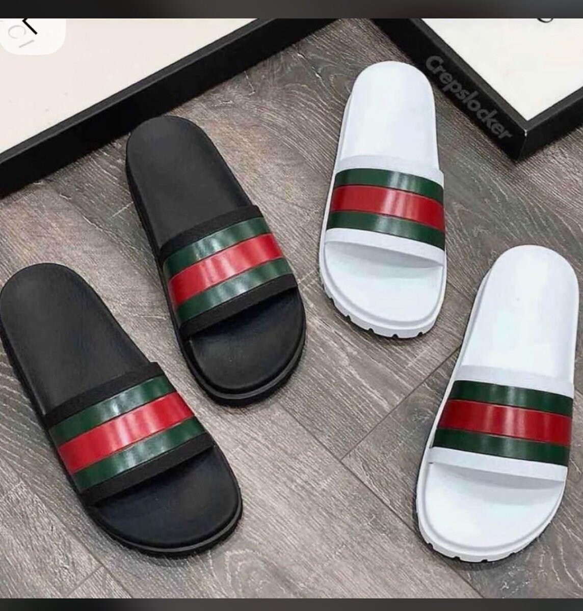 Tongs de luxe tendance