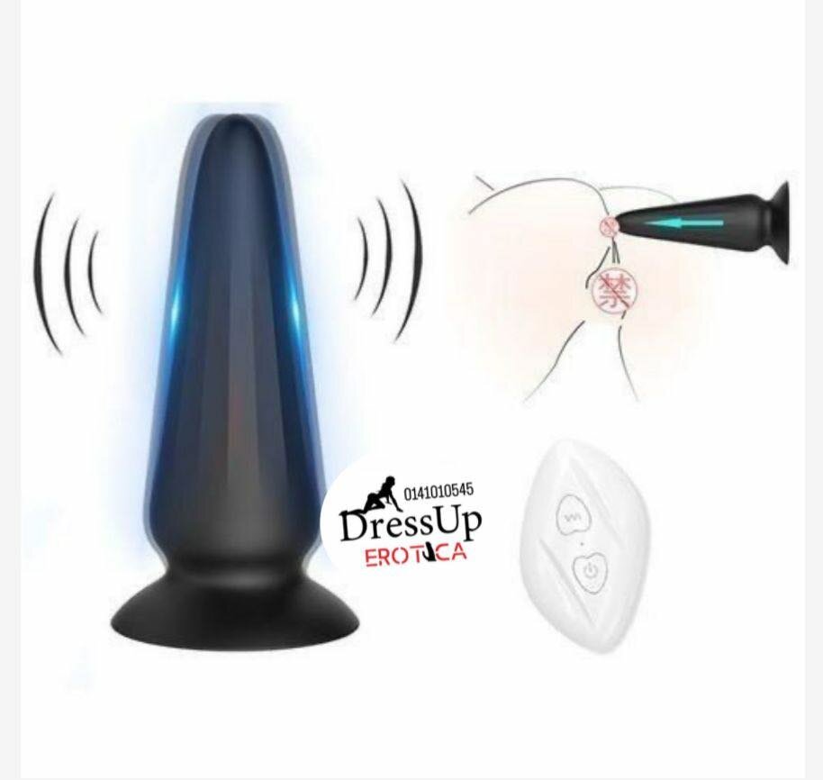 Plug anal vibrant télécommande