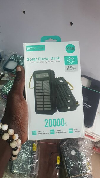 Batterie externe solaire 20000mAh