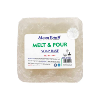 Combo Pack: 1kg Glycerin Transparent & 1kg Milky White Soap Base – Perfect for DIY Soap Making and Customization