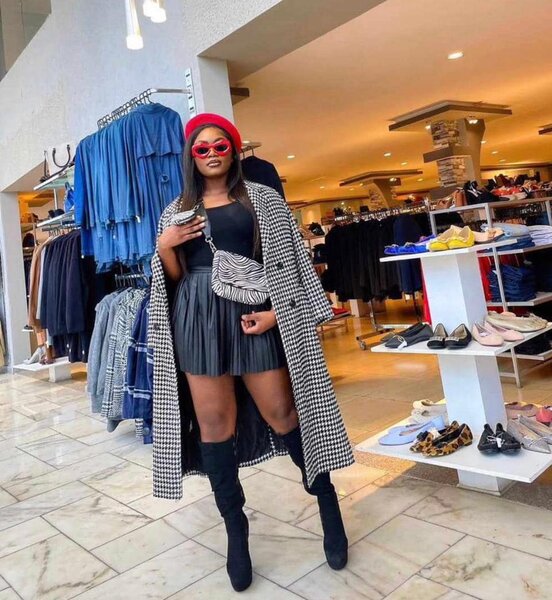 Women's coat crow's Foot