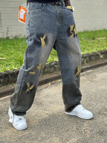 Jean streetwear graffiti