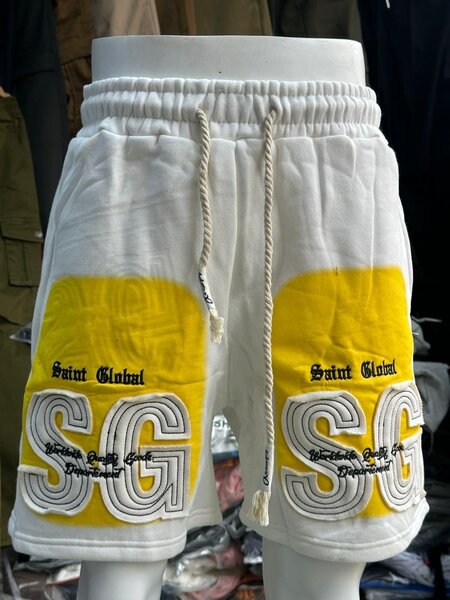 Shorts en coton unisexe