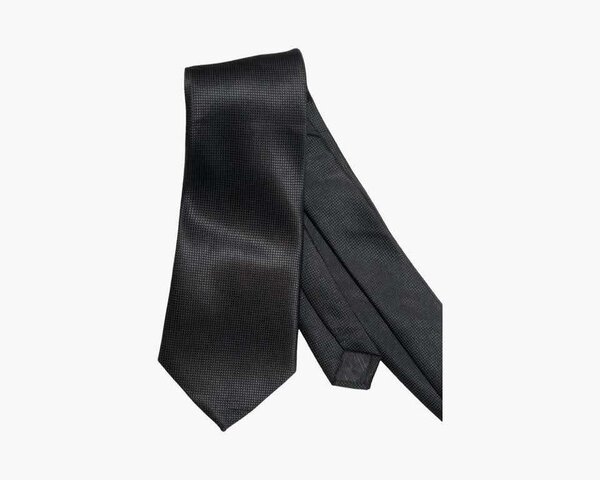 Cravate élégante noire