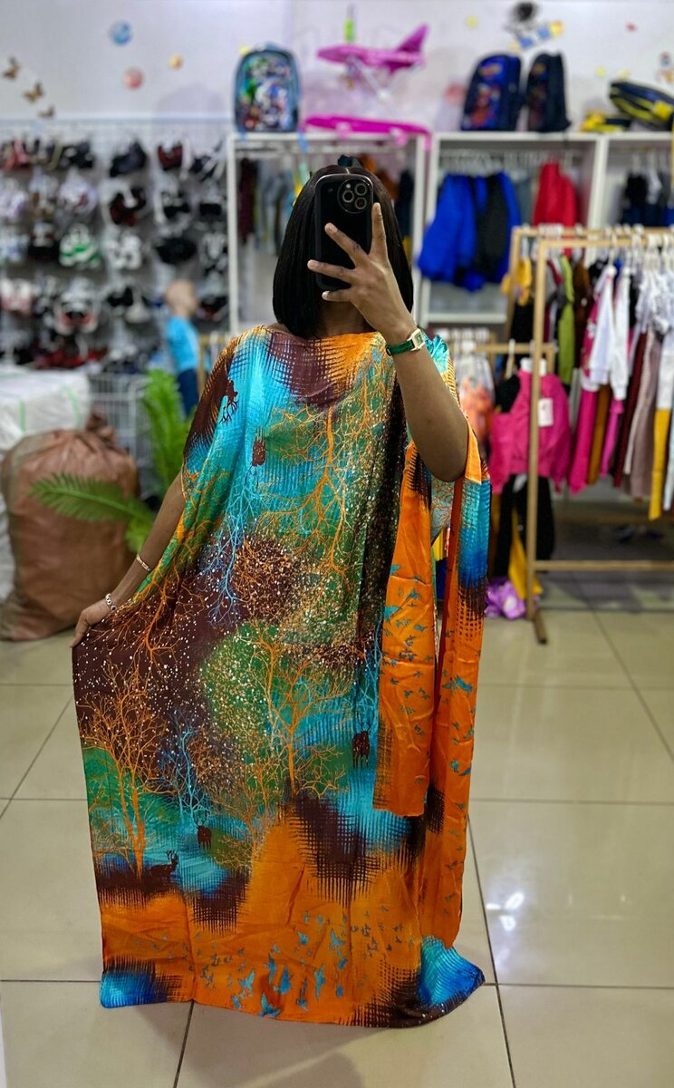 Silky kaftans