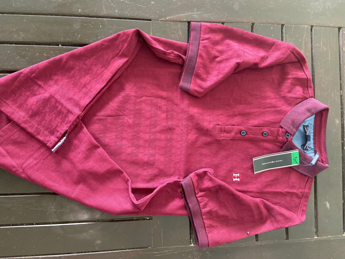 Polo rouge élégant pour hommes