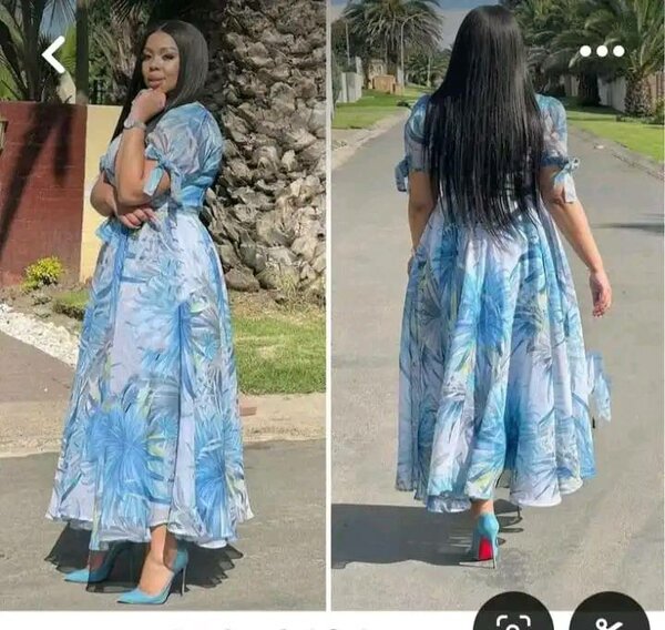 Women's Airy Floral Print Dress