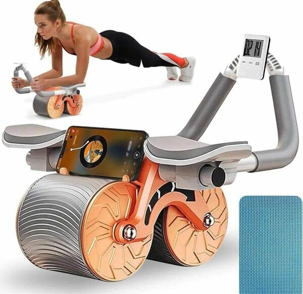 un petit tapis genouillère + un minuteur