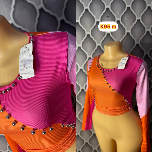 Beautiful thrifted corset tops and tops 