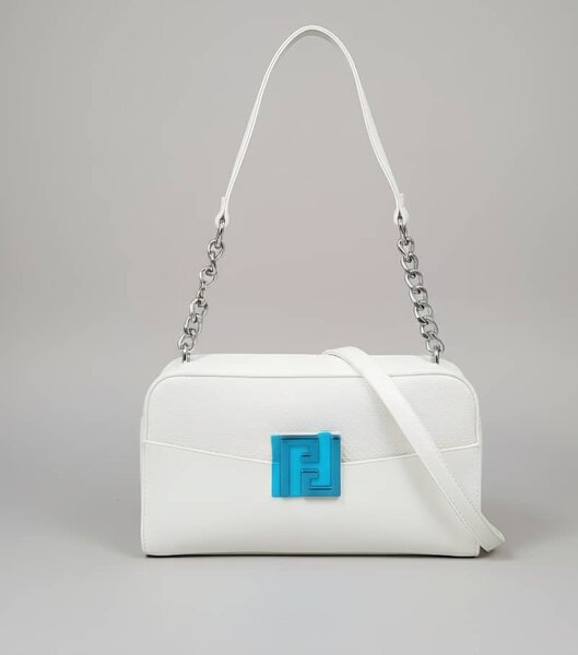 Sac à bandoulière blanc chic