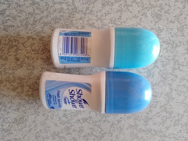 Shower to shower roll on