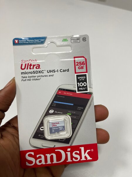Sandisk Ultra memory card 256gb