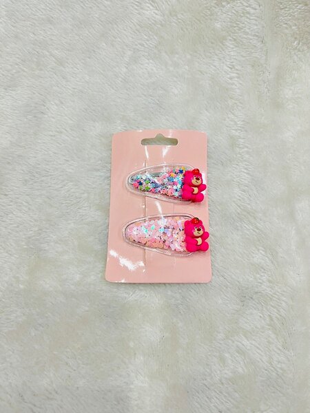 2 pairs of hair pins for kids /hair accessories/ hairpins.