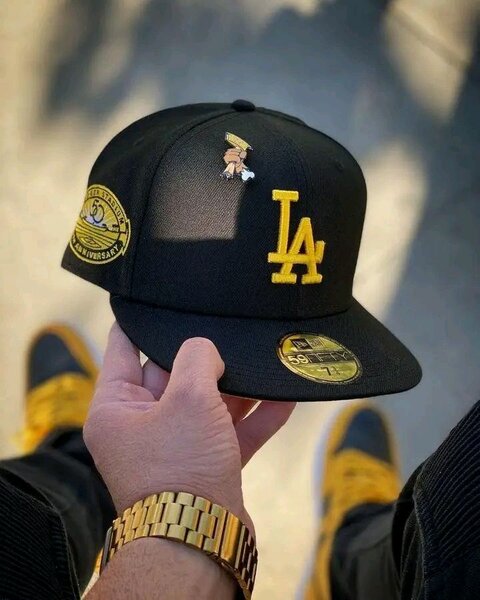 Casquette noire LA classique