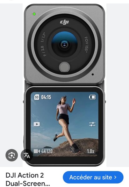 DJI Action 2 Combo Écran Double