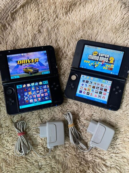Nintendo 3DSxl occasion +30 jeux installés avec le chargeur