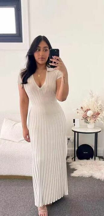 Robe Longue Élégante Femme
