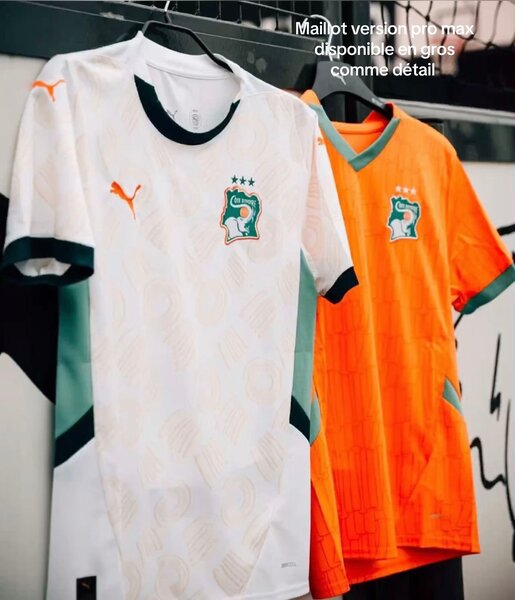 Maillot de football pro Côte d'Ivoire